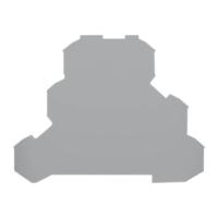 WAGO 2000-3291 Afsluitplaat 20 stuk(s)