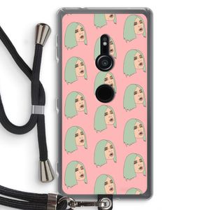 King Kylie: Sony Xperia XZ2 Transparant Hoesje met koord