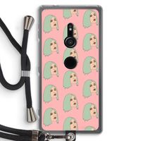 King Kylie: Sony Xperia XZ2 Transparant Hoesje met koord