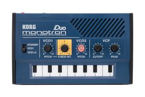 Korg Monotron DUO Analoge synthesizer Blauw