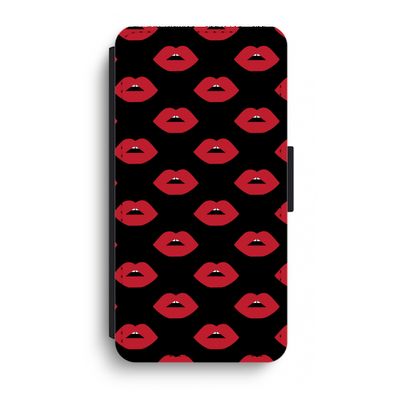 Lips: iPhone XR Flip Hoesje