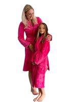 Pink / Dames Badjas-xl/xxl