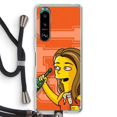 Jamie Lee Simpson: Sony Xperia 5 III Transparant Hoesje met koord