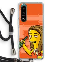 Jamie Lee Simpson: Sony Xperia 5 III Transparant Hoesje met koord
