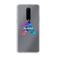 Abstract Spectrum: OnePlus 8 Transparant Hoesje