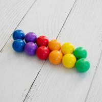 Connetix Rainbow Reserve ballen | 12 stuks