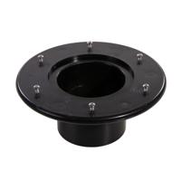 Europond Doorvoer met Tegenflens 90mm - ABS Vijververbinding met Waterdichte Afdichting