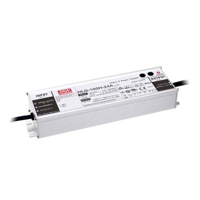 MW Mean Well LED Treiber LED-driver Constante spanning, Constante stroomsterkte 96 W 4 A 24 V/DC Montage op ontvlambare oppervlakken, Geschikt voor meubels,
