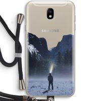 Wanderlust: Samsung Galaxy J7 (2017) Transparant Hoesje met koord