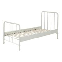 Leen Bakker - Vipack Bed Bronxx - 90x200 Cm - Metaal - Wit - 208x98.5x110 Cm