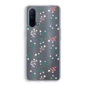 Small white flowers: OnePlus Nord CE 5G Transparant Hoesje