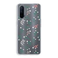 Small white flowers: OnePlus Nord CE 5G Transparant Hoesje