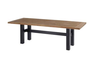 Yasmani tafel 240 x 100 cm black - Hartman