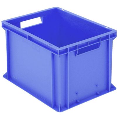 1658346 Stapelbak Classic Geschikt voor levensmiddelen (l x b x h) 400 x 300 x 265 mm Blauw 1 stuk(s) 1658346 Stapelbak Classic Geschikt voor levensmiddelen (l x b x h) 400 x 300 x 265 mm Blauw 1 stuk(s)