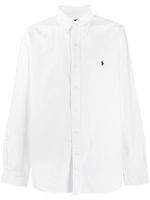 Polo Ralph Lauren chemise à logo brodé - Blanc - thumbnail