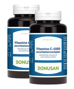Bonusan Vitamine C-1000 Ascorbatencomplex Tabletten