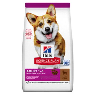 Hill&apos;s Adult Small & Mini met lam & rijst hondenvoer 1,5 kg