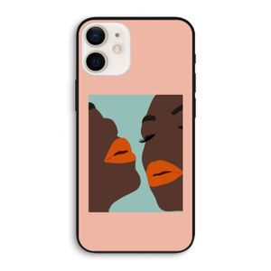 Orange lips: iPhone 12 Biologisch afbreekbaar hoesje