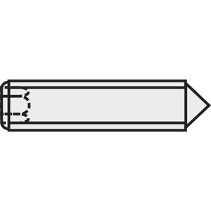 TOOLCRAFT 827334 Stifttap M3 5 mm Staal 20 stuk(s)