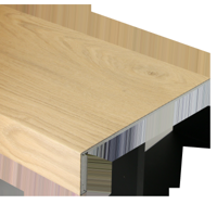 Douwes Dekker - Rigid PVC Enkeltrede crème brûlée 150x30cm (PVC)