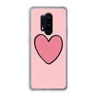 Hartje: OnePlus 8 Pro Transparant Hoesje