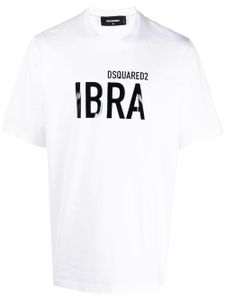 DSQUARED2 t-shirt à imprimé Ibra - Blanc
