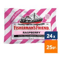 Fisherman's Friend - Framboos Suikervrij - 24x25gr