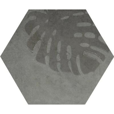 Beton Cire Bercy Blu hexagon decor 20x24 | Geschikt als zowel vloertegel als wandtegel
