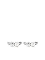 ISABEL MARANT boucles d'oreilles à ornements en cristal - Argent - thumbnail