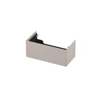 INK - Onderkast 1 Lade Push 2 Open Bestaande Uit - 900x450x376 Mm - Mat Kasjmier Grijs