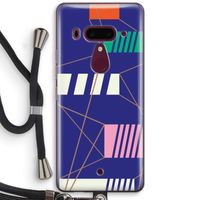 Gestalte 5: HTC U12+ Transparant Hoesje met koord