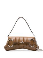 Gucci medium Horsebit Chain quilted bag - Marron