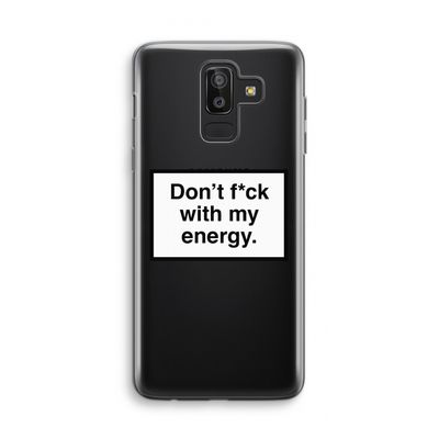 My energy: Samsung Galaxy J8 (2018) Transparant Hoesje