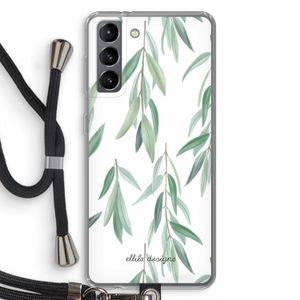 Branch up your life: Samsung Galaxy S21 Transparant Hoesje met koord