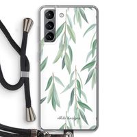 Branch up your life: Samsung Galaxy S21 Transparant Hoesje met koord