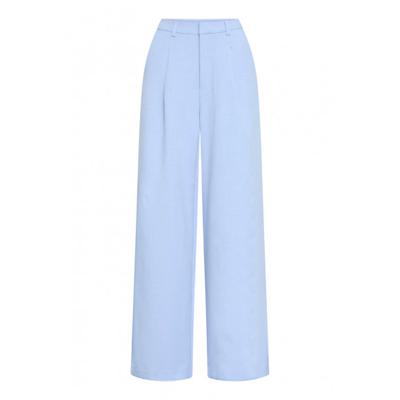 Sisters Point - Blauw | Dames | Broek | Blauw | L | regular | Kamst mode