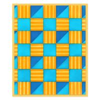 Sizzix • layered stencils pool deck 4pcs