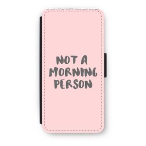Morning person: iPhone 8 Flip Hoesje