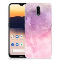 Smartphone hoesje Nokia 2.3 Pink Purple Paint