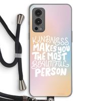 The prettiest: OnePlus Nord 2 5G Transparant Hoesje met koord