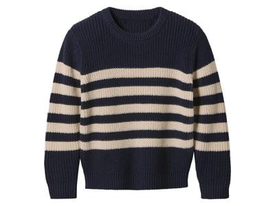 lupilu Gebreide kinder trui (Marineblauw/beige, 122/128)