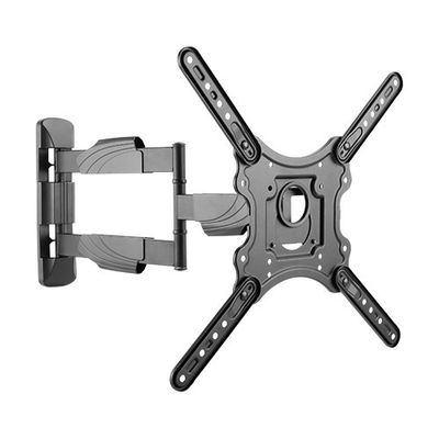 CavusWME102L muursteun dubbele arm 23-55 inch TV beugel Zwart