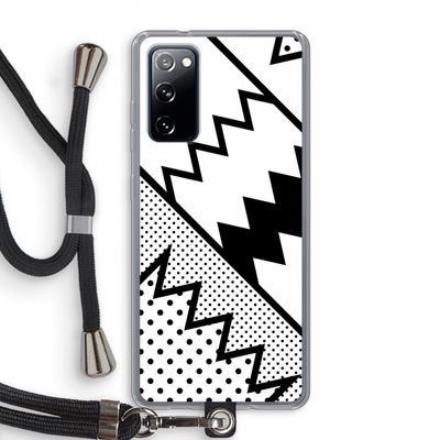 Pop Art #5: Samsung Galaxy S20 FE / S20 FE 5G Transparant Hoesje met koord