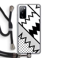 Pop Art #5: Samsung Galaxy S20 FE / S20 FE 5G Transparant Hoesje met koord