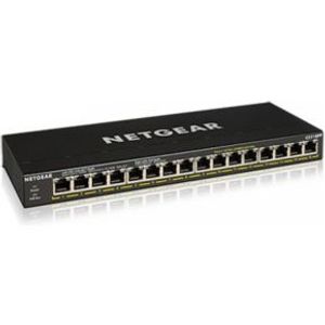 Netgear GS316PP Gigabit Ethernet (10/100/1000) Zwart Power over Ethernet (PoE)