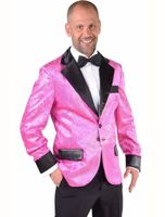 Colbert man glitter pink