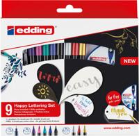 Brushpen edding 1340 happy lettering assorti