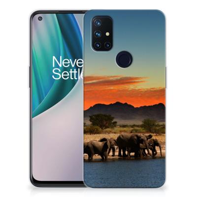 OnePlus Nord N10 5G | TPU Hoesje | Olifanten