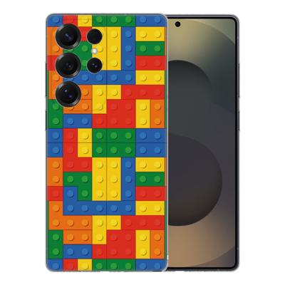 TPU Hoesje Samsung Galaxy S25 Ultra - Blokken Backcover