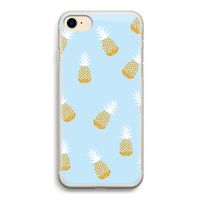 Ananasjes: iPhone 7 Transparant Hoesje
